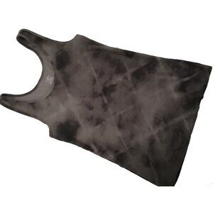 Grey Tie Dye Tank Top M